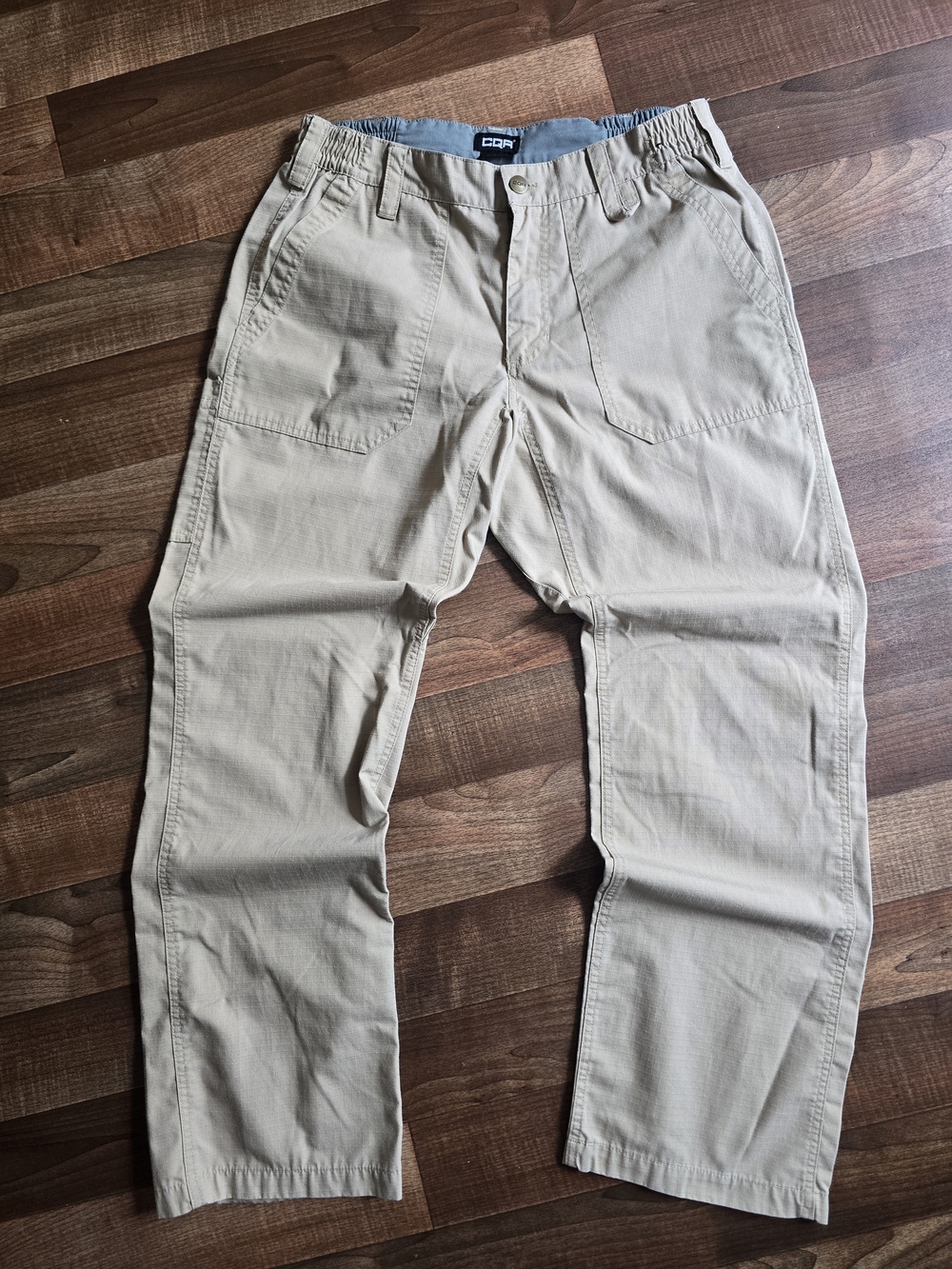 CQR Men’s Tactical Cargo Pants Khaki Beige Size 32x32